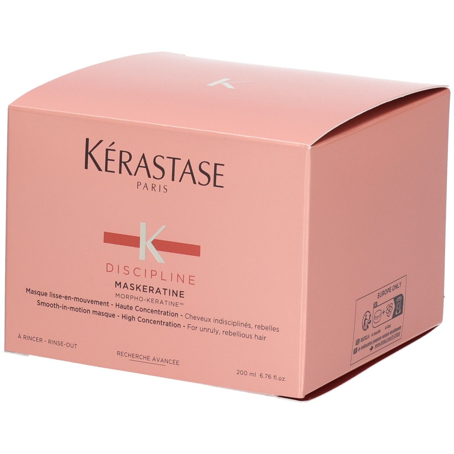 Kérastase Discipline Maskératine Masque Verpackung, 200 ml.
