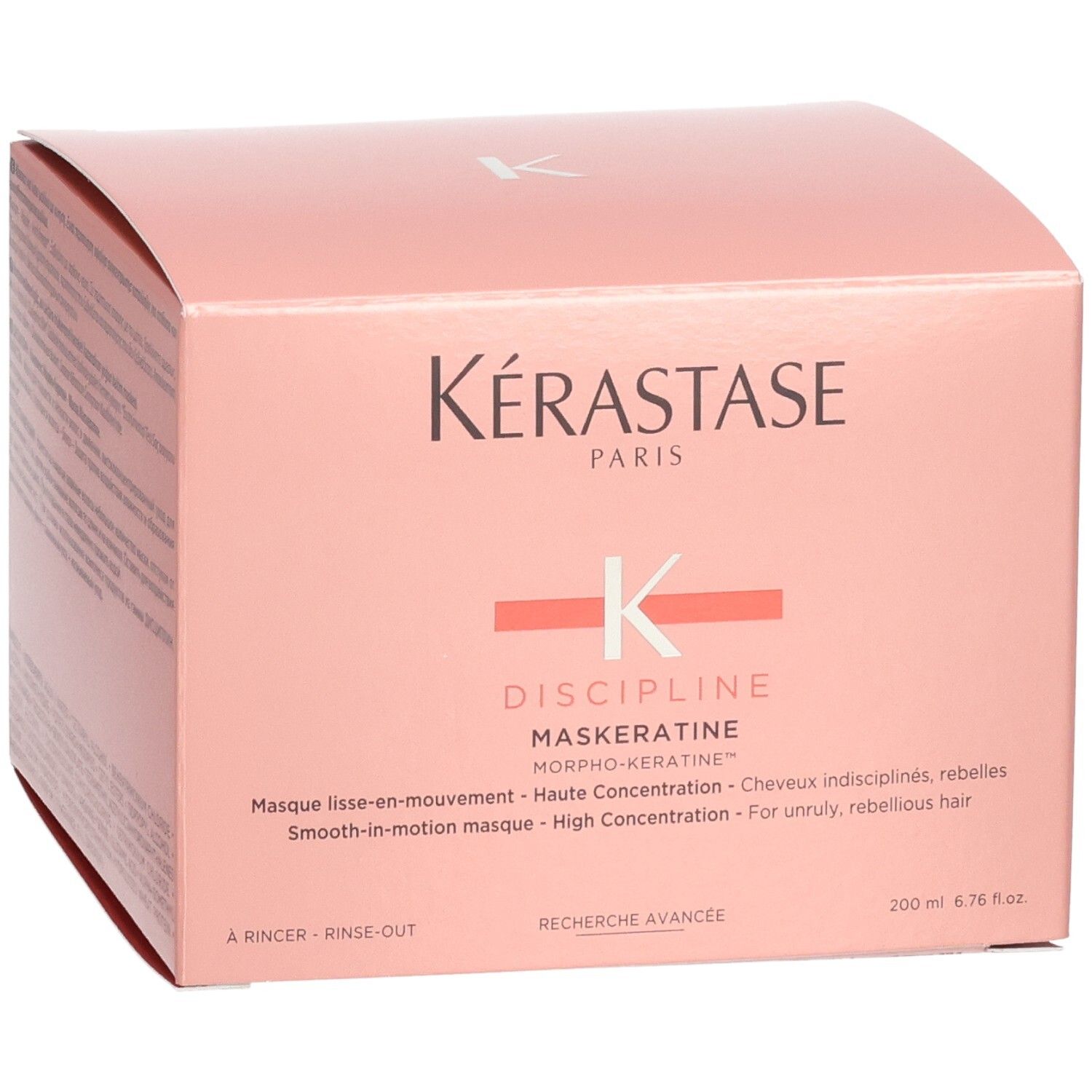 Kérastase Discipline Maskératine Masque Verpackung, Vorderseite.