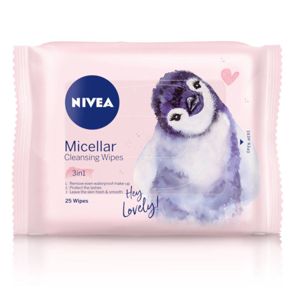 NIVEA Micellar Make-up-Entfernertücher 3-in-1 Limited Edition