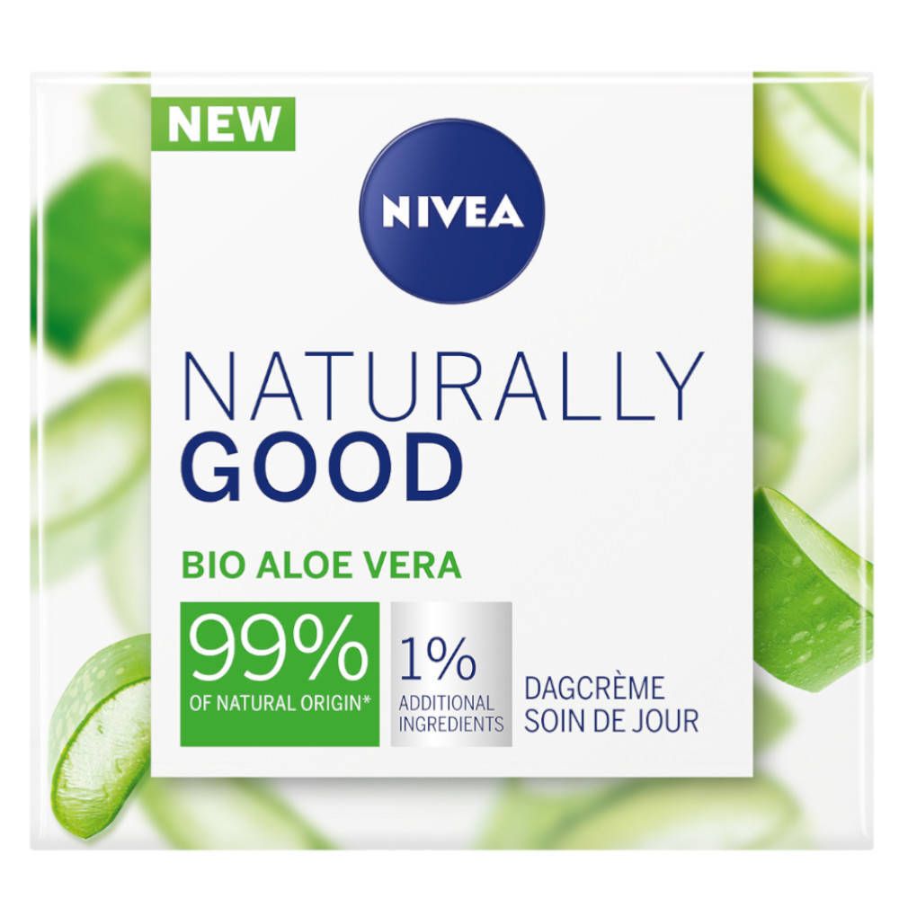 NIVEA Naturally Good Soin de Jour Aloe Vera Bio Peaux Sensibles