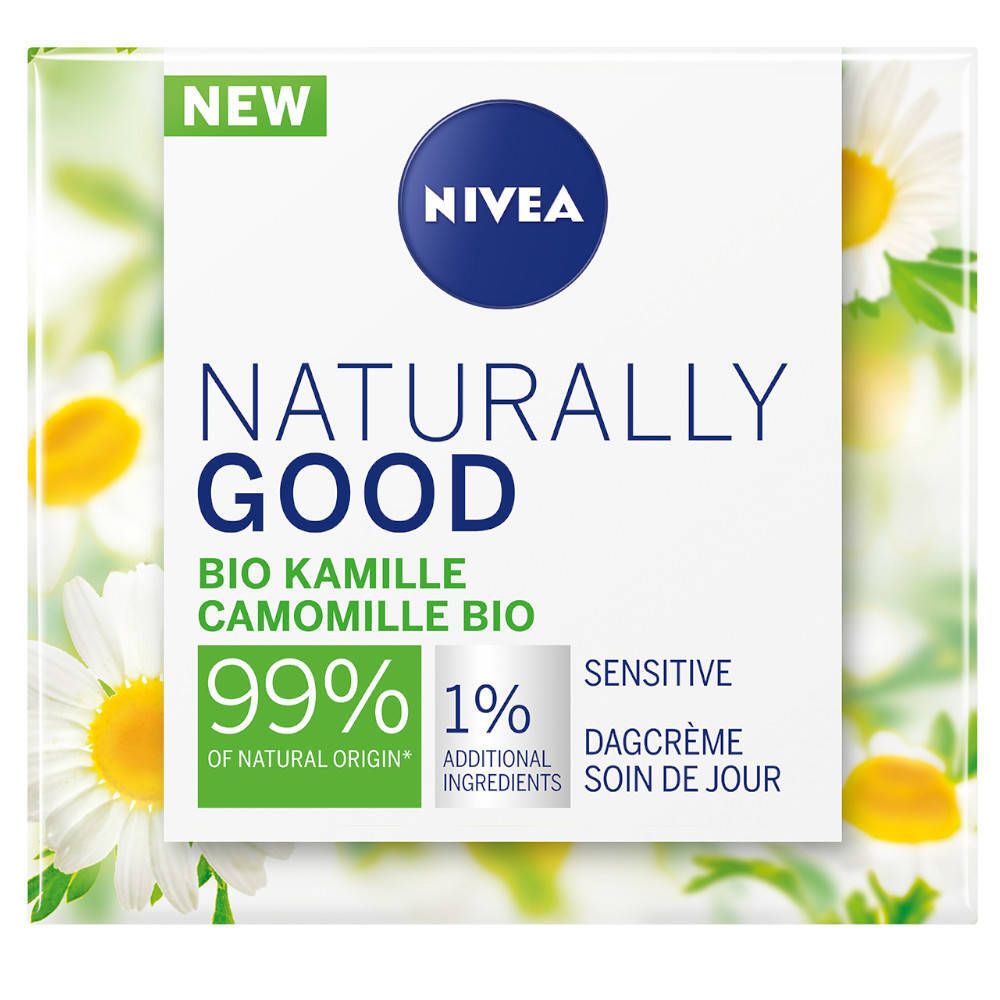 NIVEA Naturally Good Soin de Jour Camomille Bio Peaux Sensibles