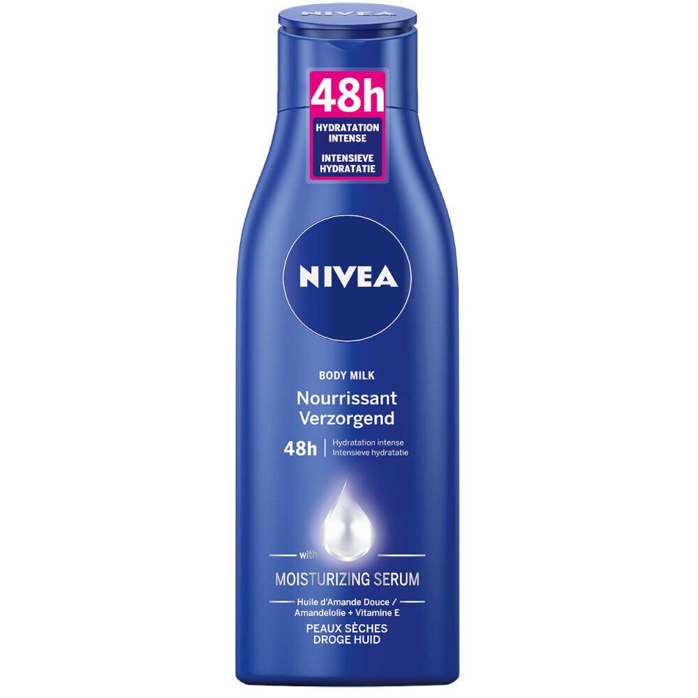NIVEA Lait Corps Nourrissant Peau sèche 48h