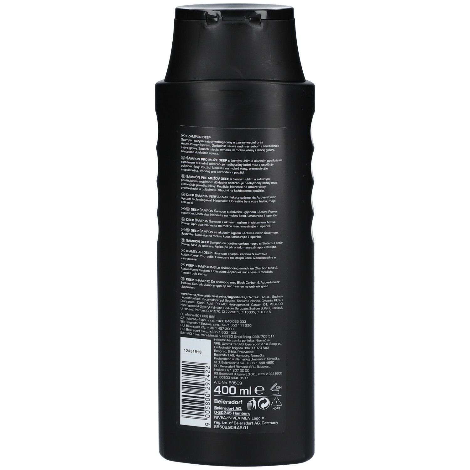 NIVEA MEN Deep Shampooing