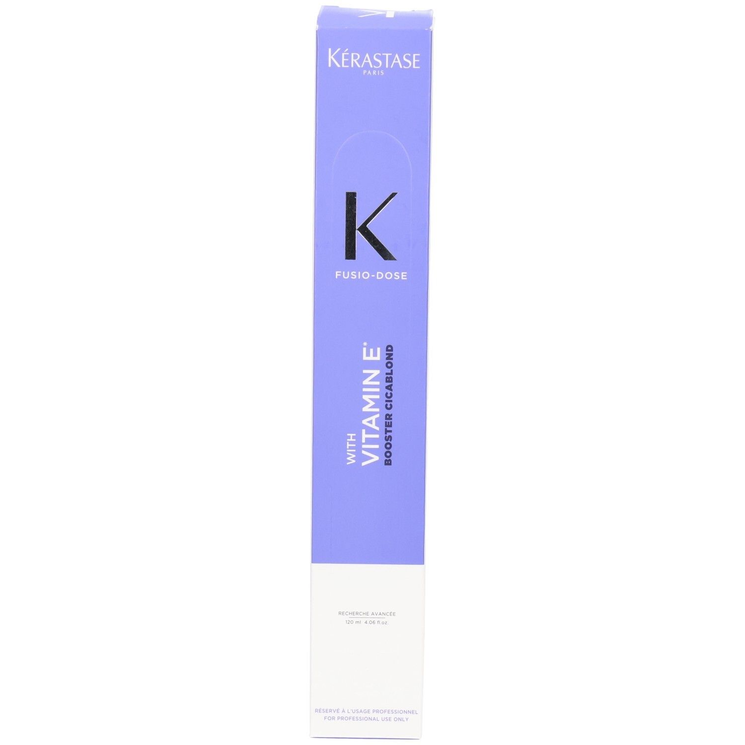Kérastase Fusio-Dose Booster Cicablond mit Vitamin E in lila Verpackung.