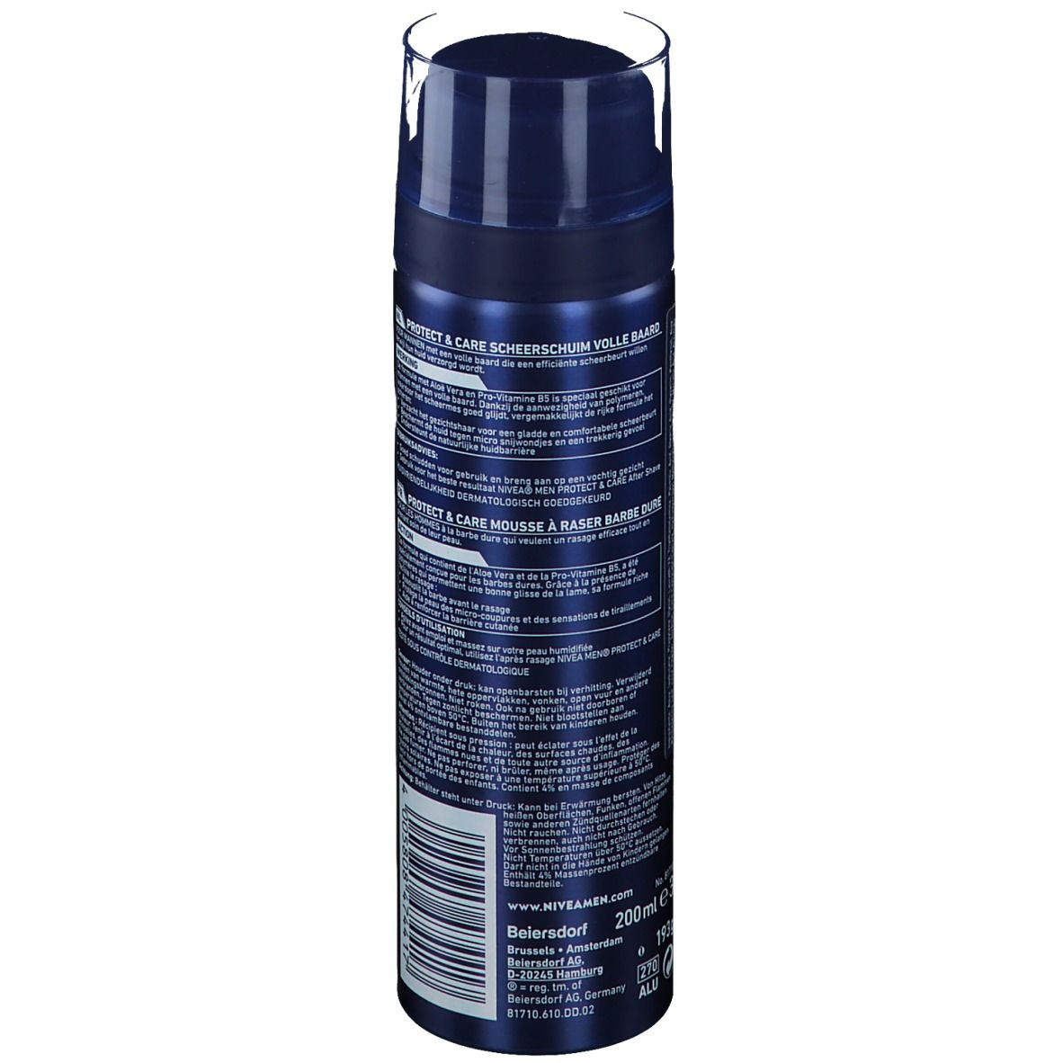 NIVEA MEN Protect & Pflege Rasierschaum Hartbart