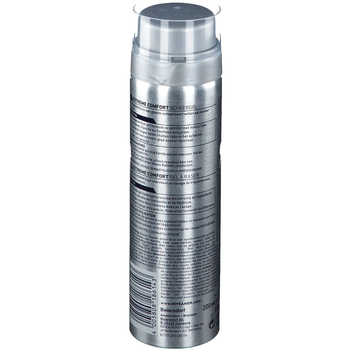 NIVEA MEN Gel à Raser Extreme Comfort Anti-irritation