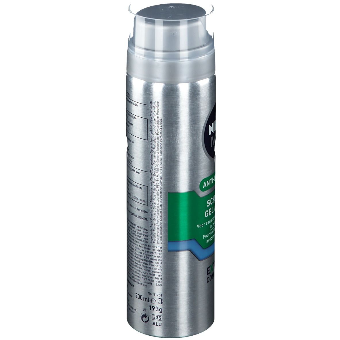 NIVEA MEN Gel à Raser Extreme Comfort Anti-irritation