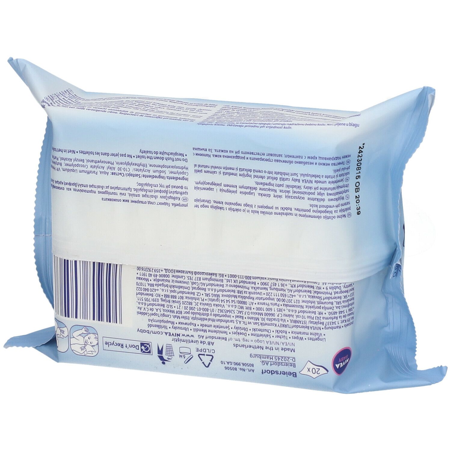NIVEA® Soft & Cream Reinigungstücher