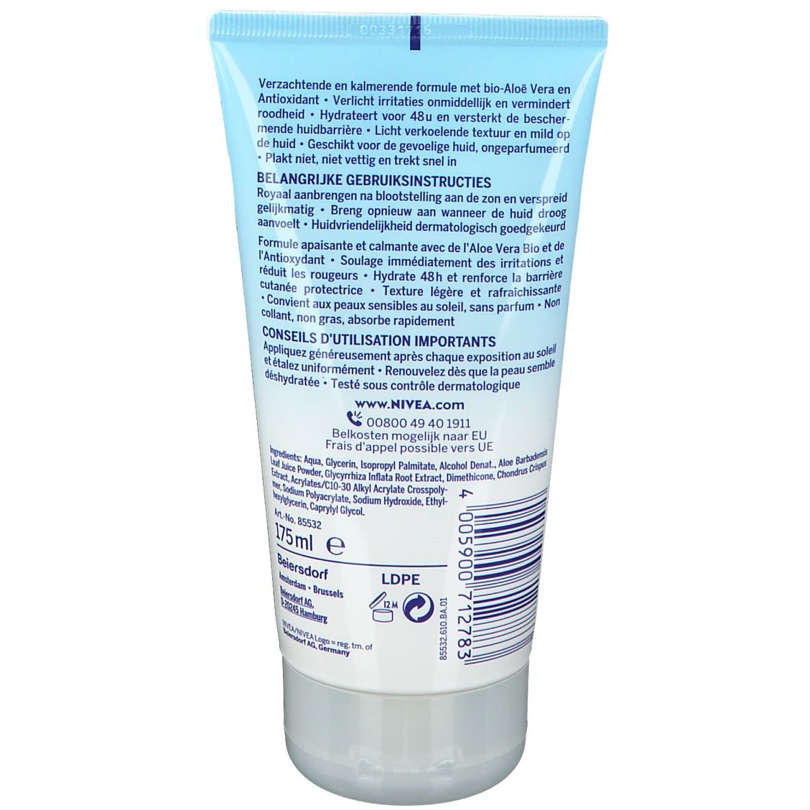 NIVEA Sun Aftersun Sensitive Crème-Gel SOS