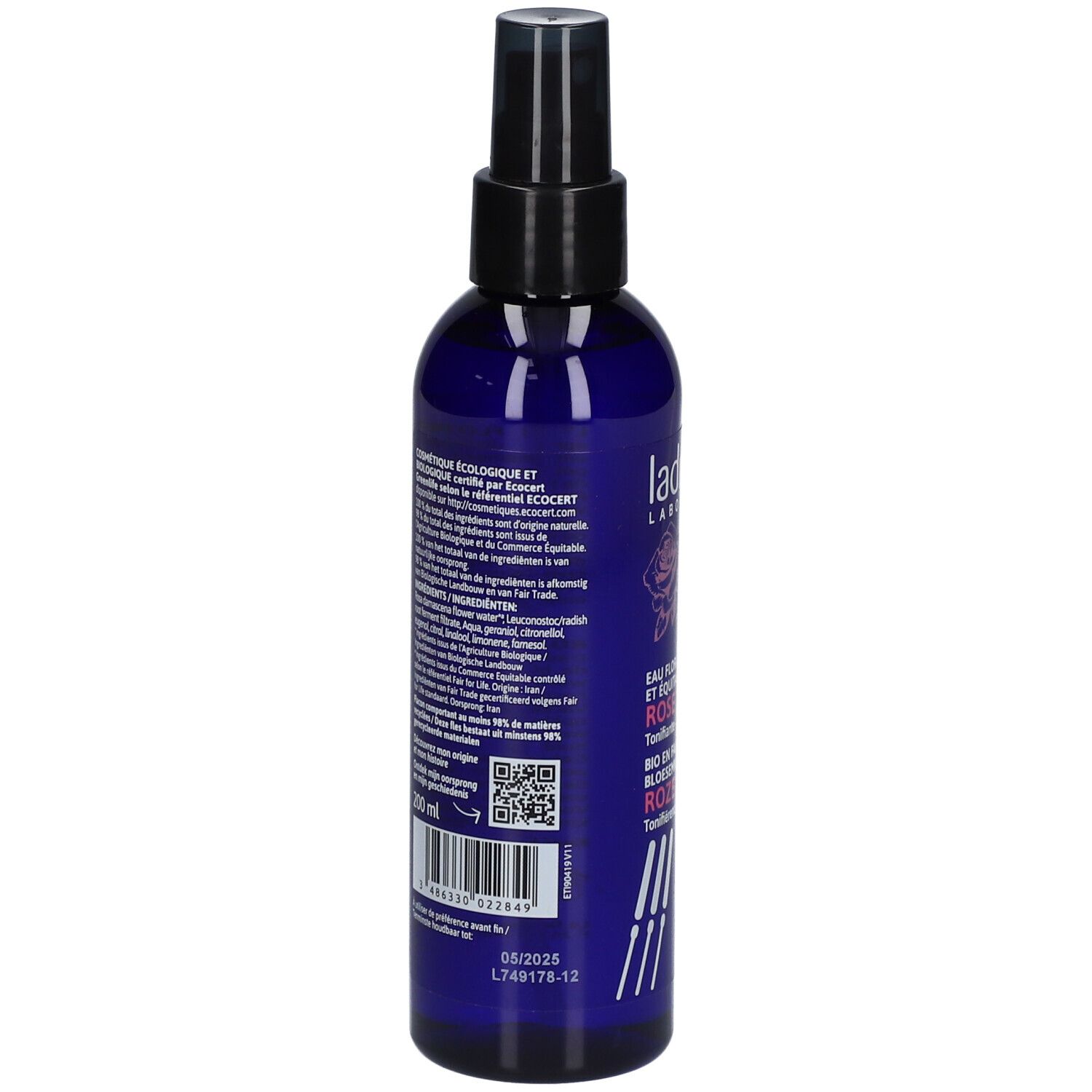 Ladrôme Rosenblütenwasser Bio