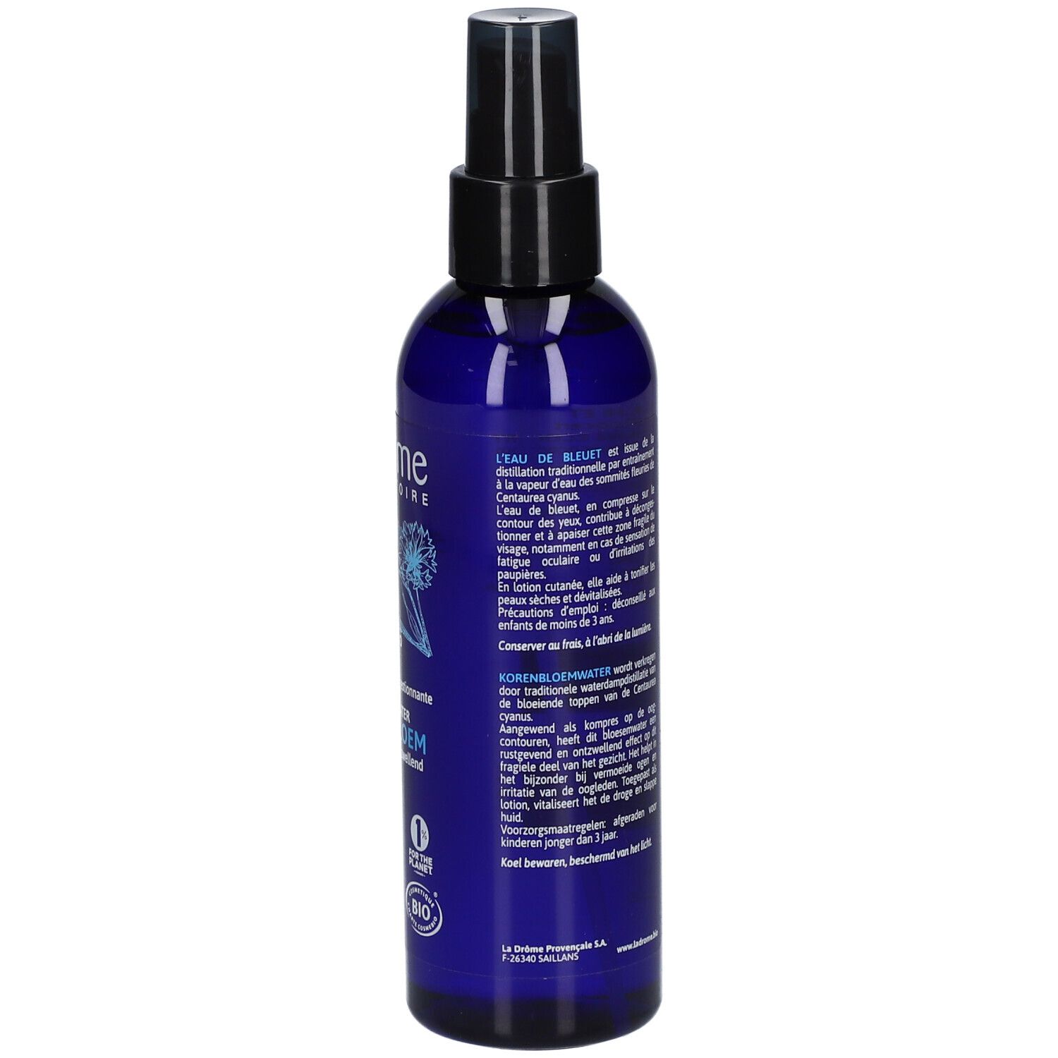 Ladrôme Eau Florale de Bleuet Bio