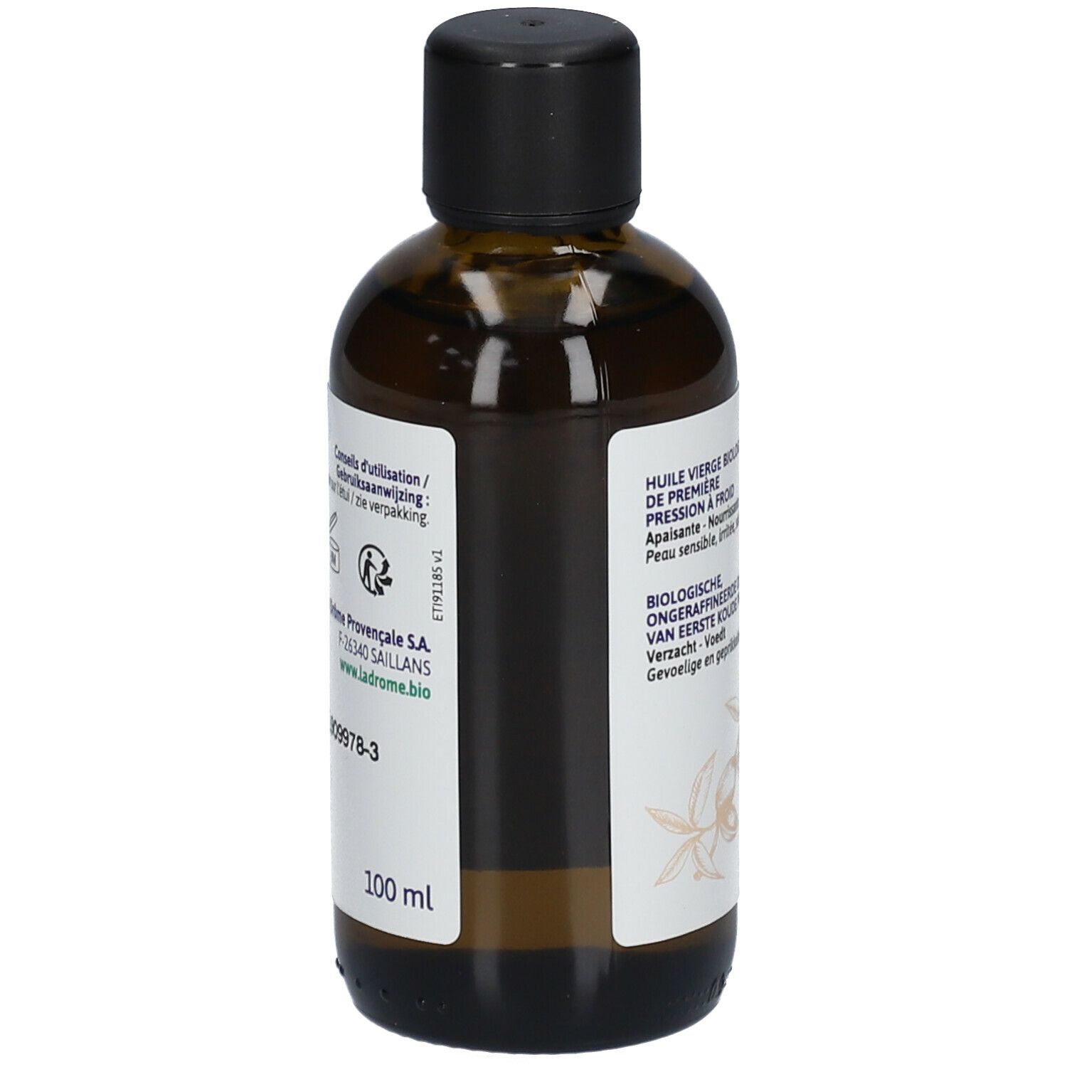 Ladrôme Huile Végétale d'Amande douce Bio