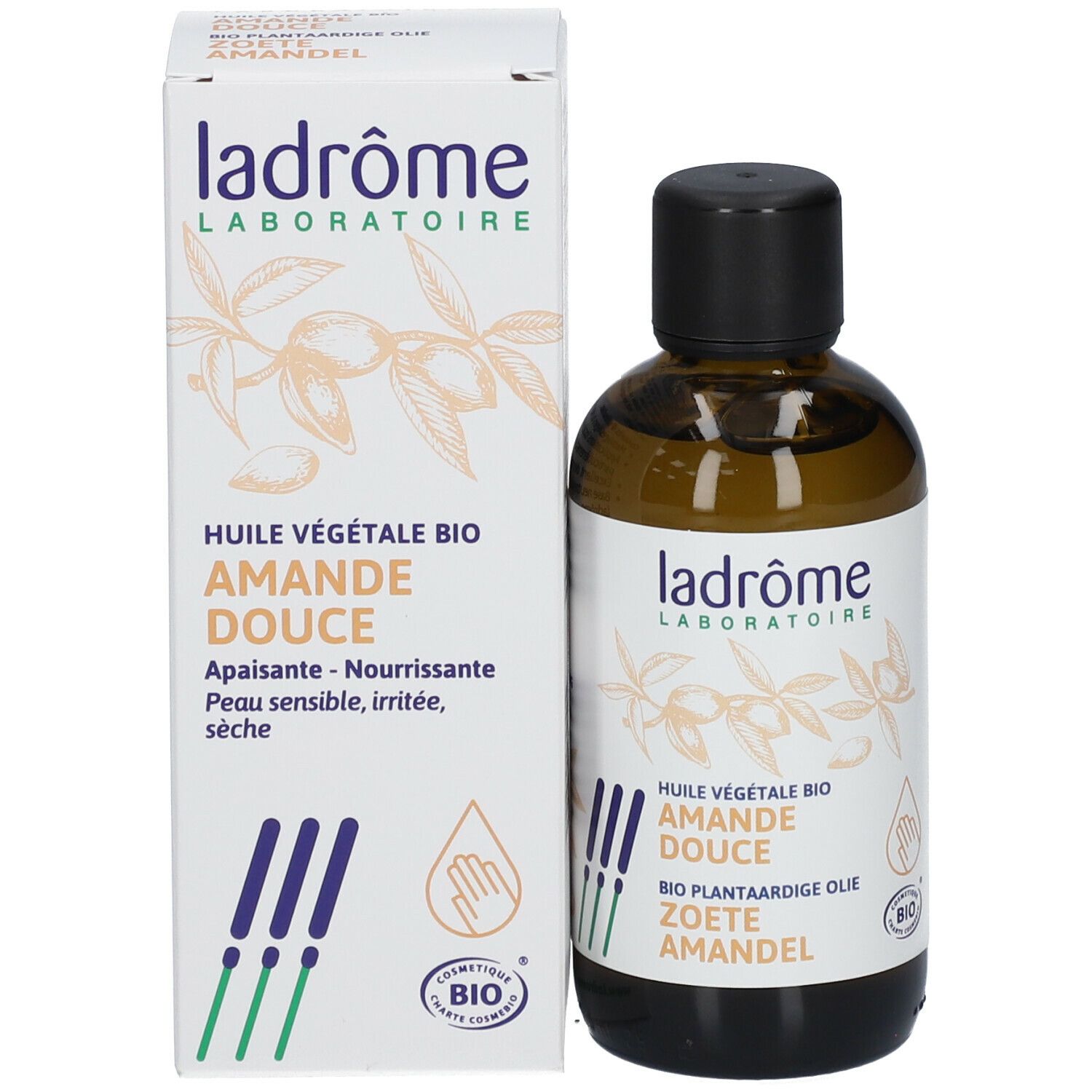 Ladrôme Huile Végétale d'Amande douce Bio