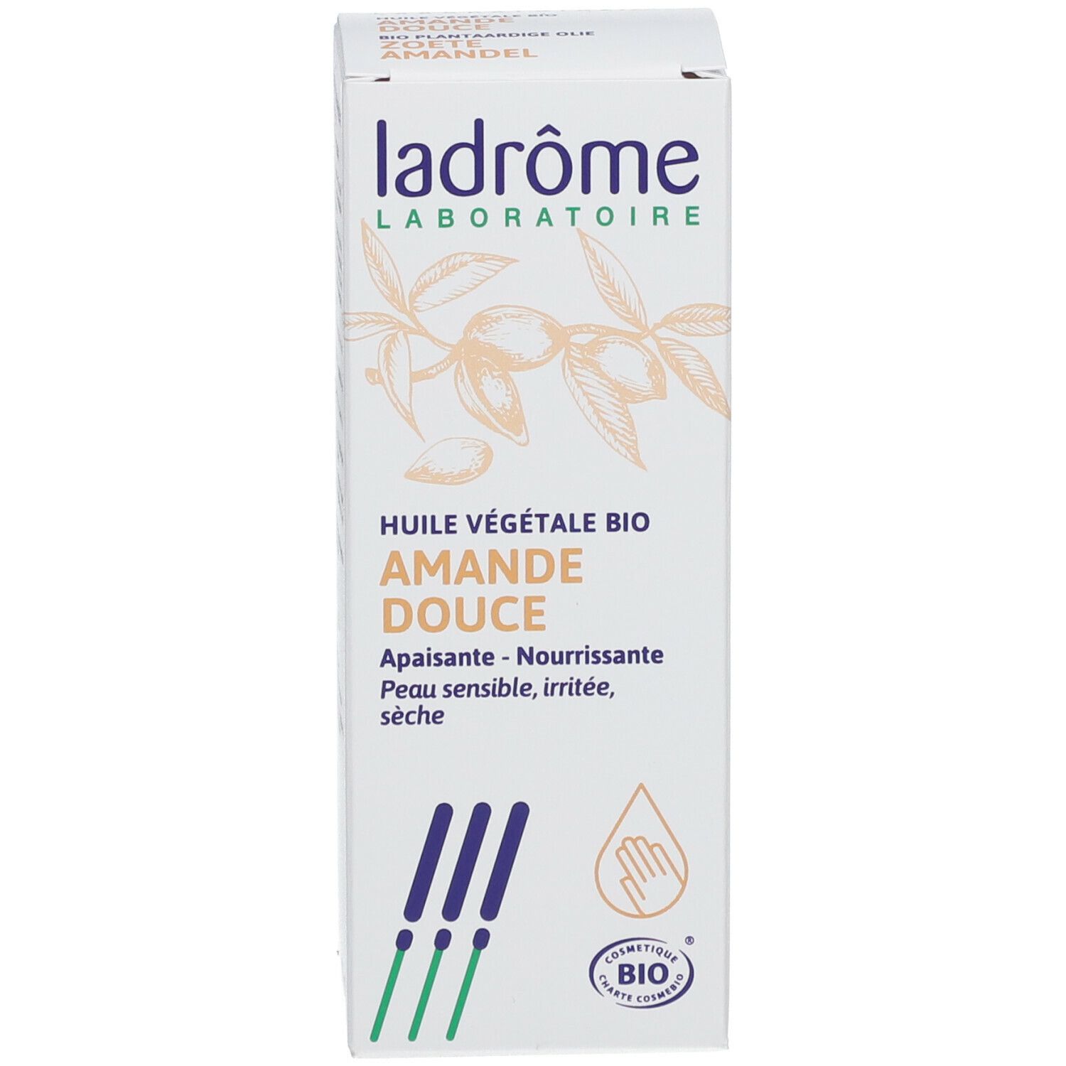 Ladrôme Huile Végétale d'Amande douce Bio
