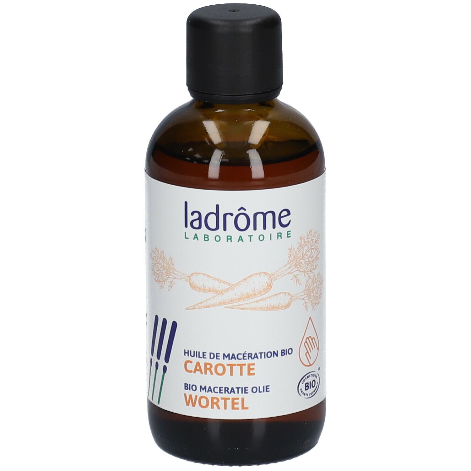  Ladrôme Huile végétale de carotte bio