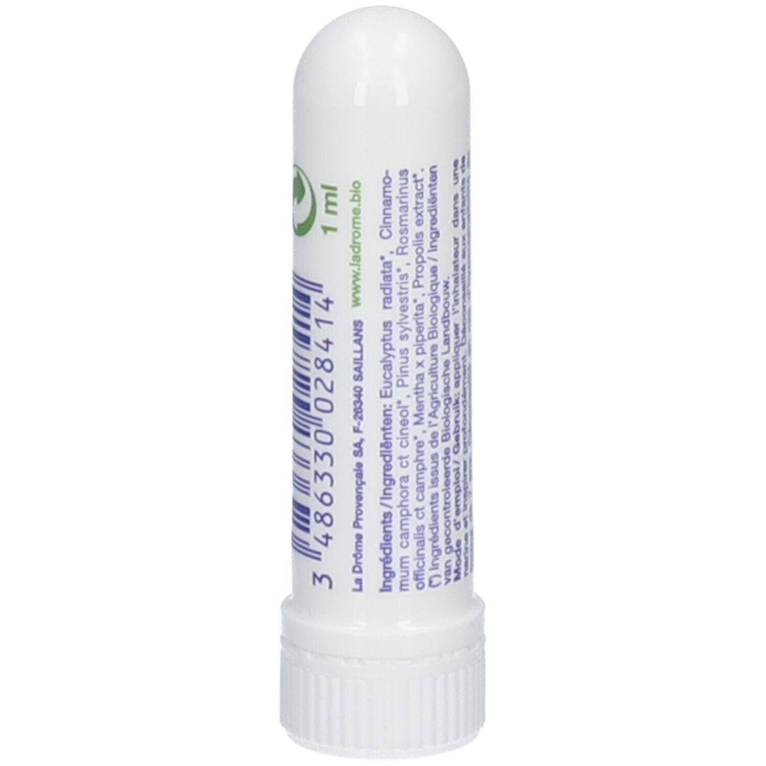 Stick' Nez Inhalateur Aux Huiles Essentielles 1ml Bio