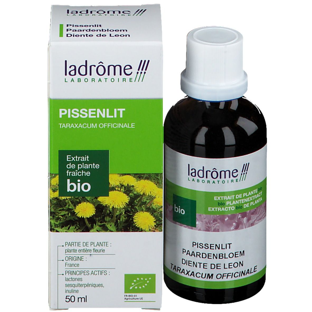 Ladrôme Extrait de plante fraîche Pissenlit Bio