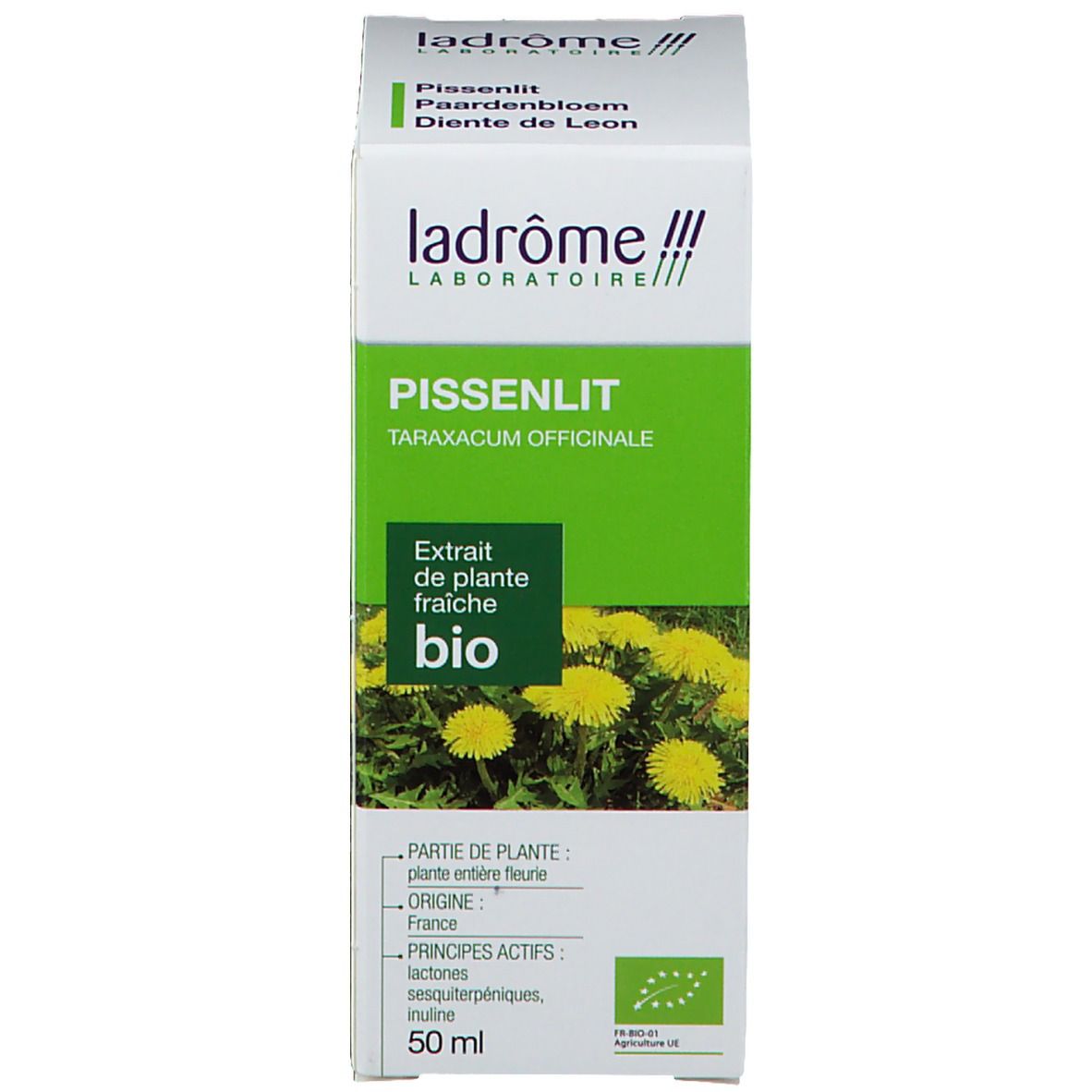 Ladrôme Extrait de plante fraîche Pissenlit Bio