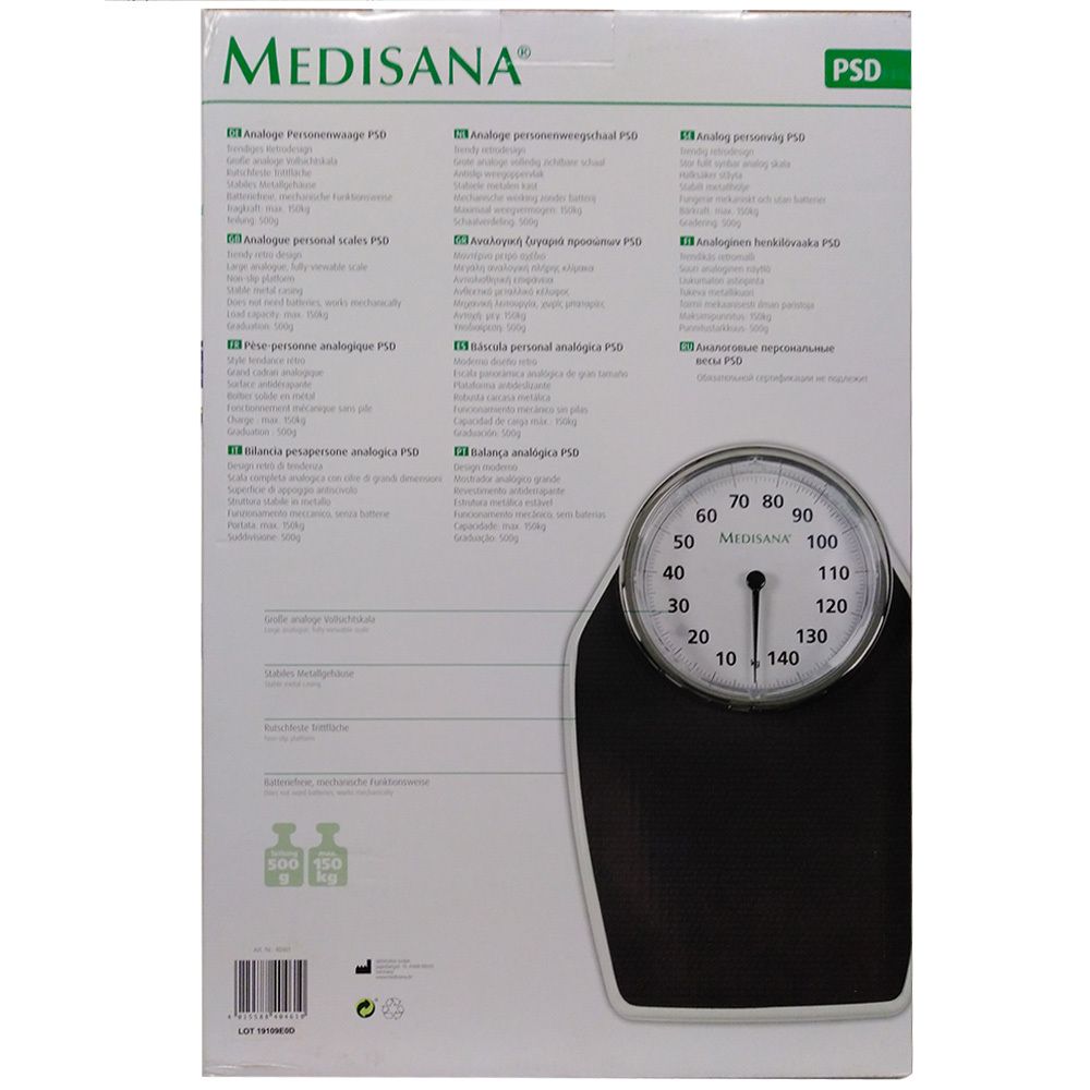 Medisana® Analoge PSD-Waage