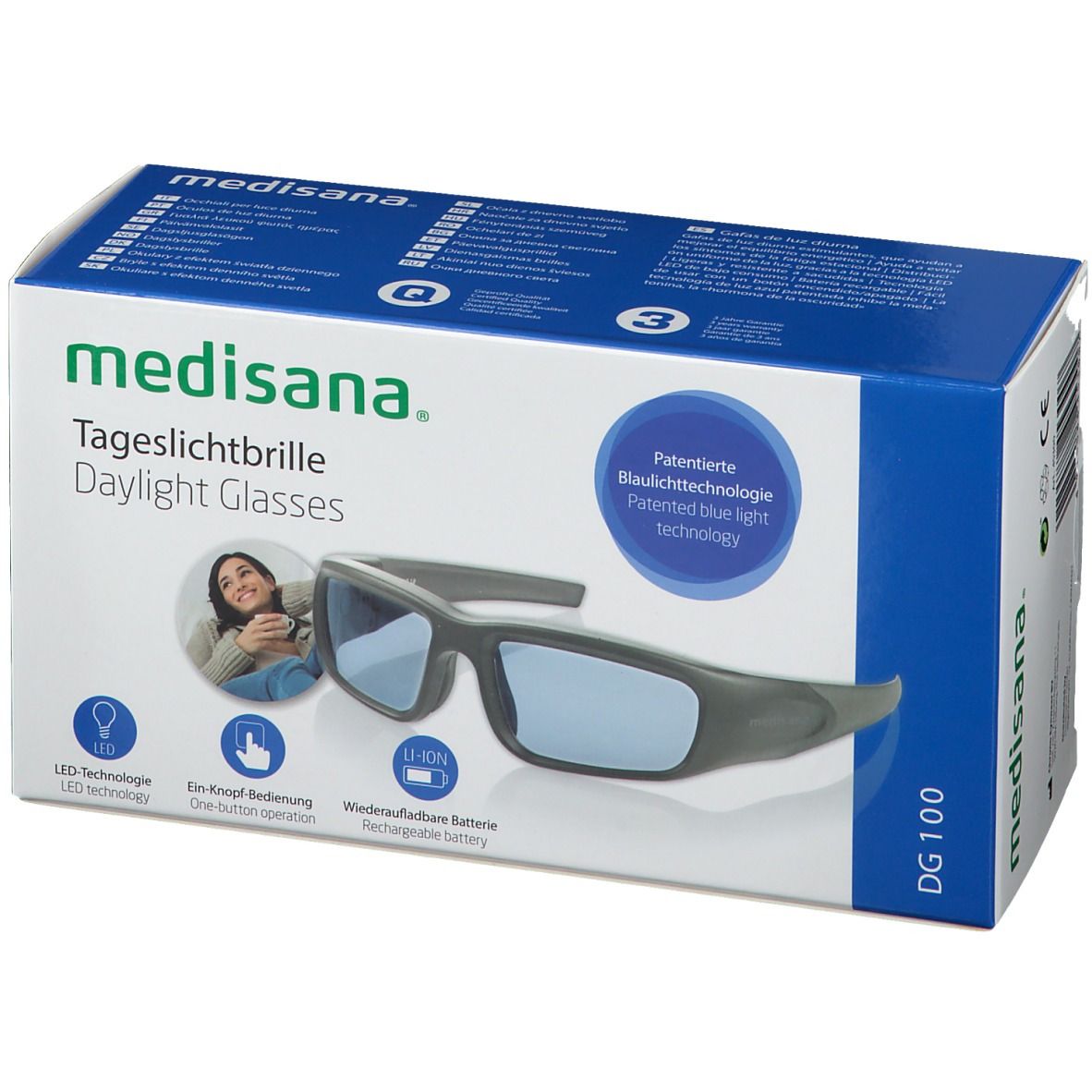 medisana® Tageslichtbrille DG100