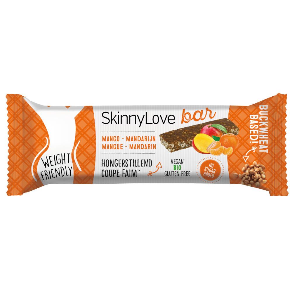 SkinnyLove Riegel Mango-Mandarine