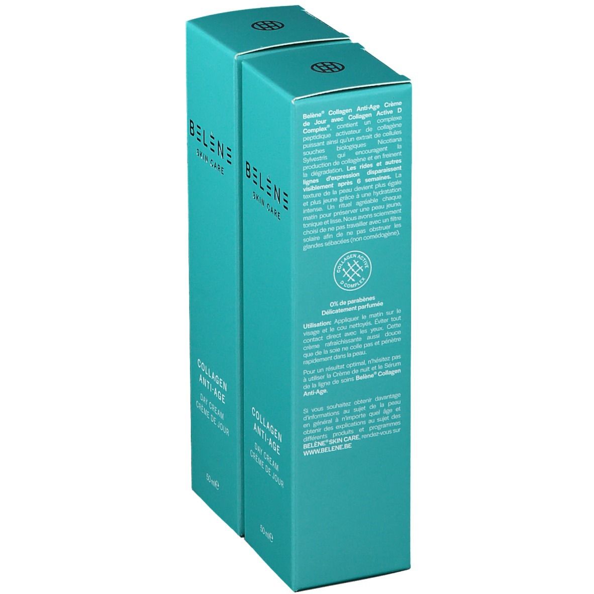 BELENE Collagen Anti-Aging Crème jour avec protection au collagène + 1 Gratuit