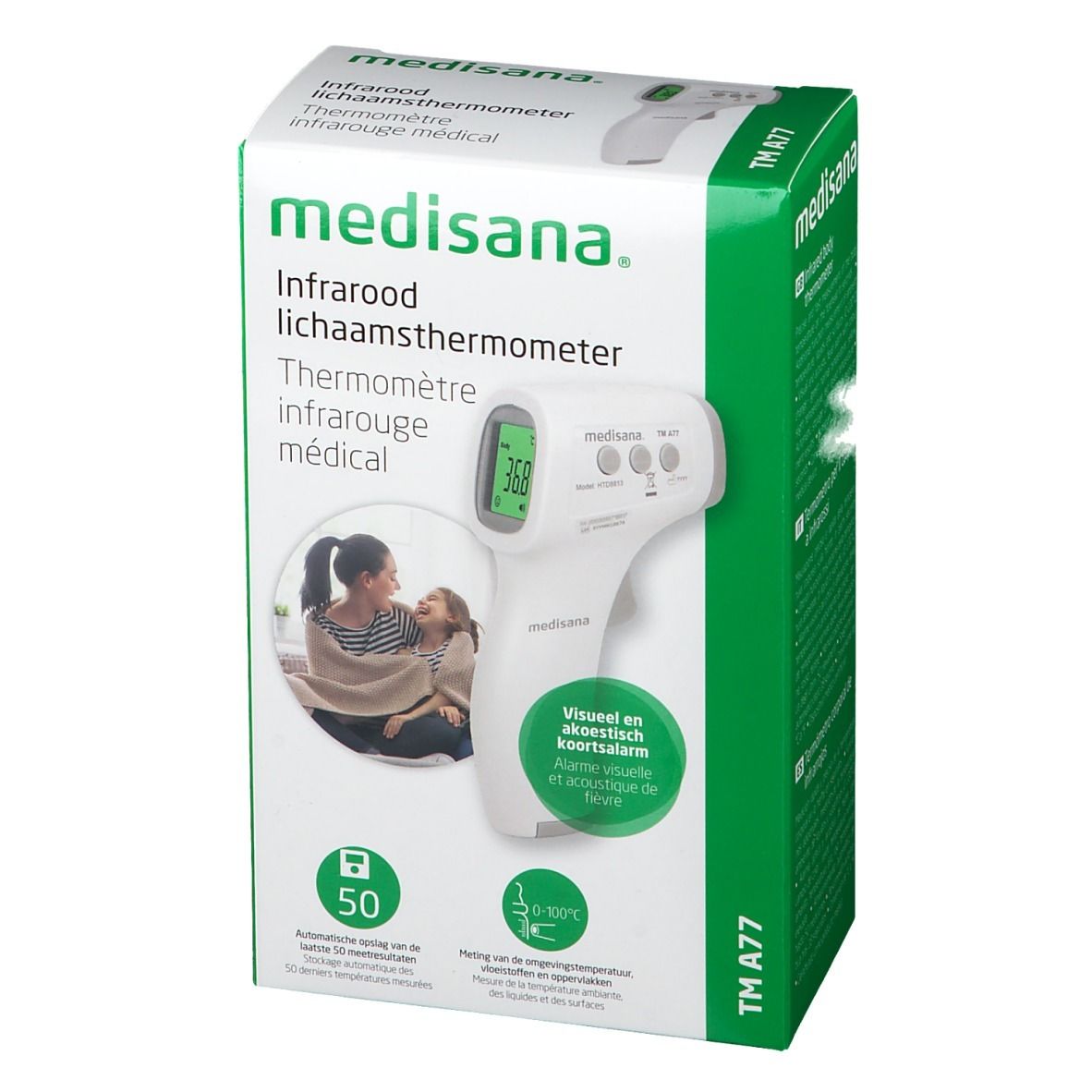 medisana® Infrarot-Thermometer TM A77