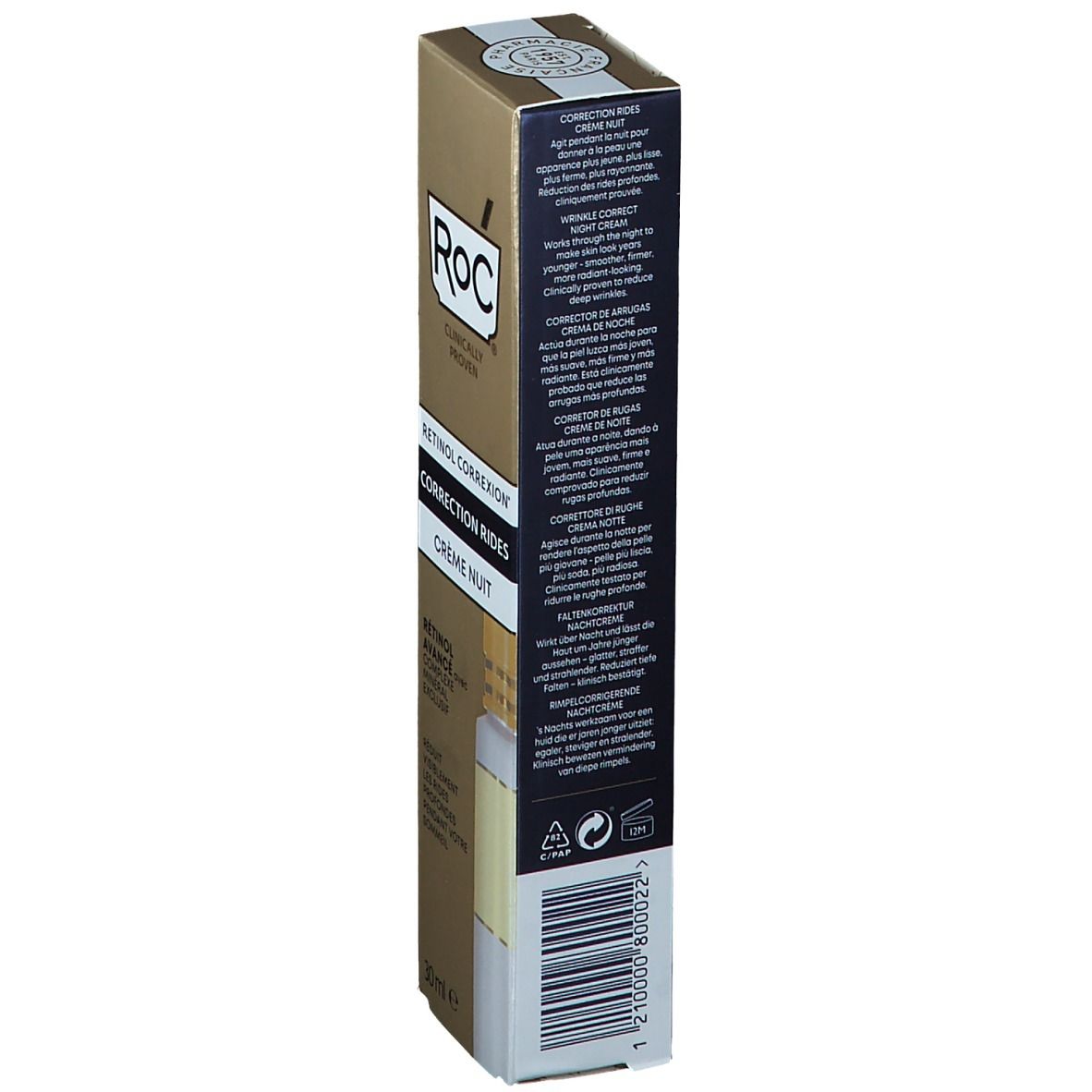 RoC® RETINOL CORREXION® Faltenkorrektur-Nachtcreme