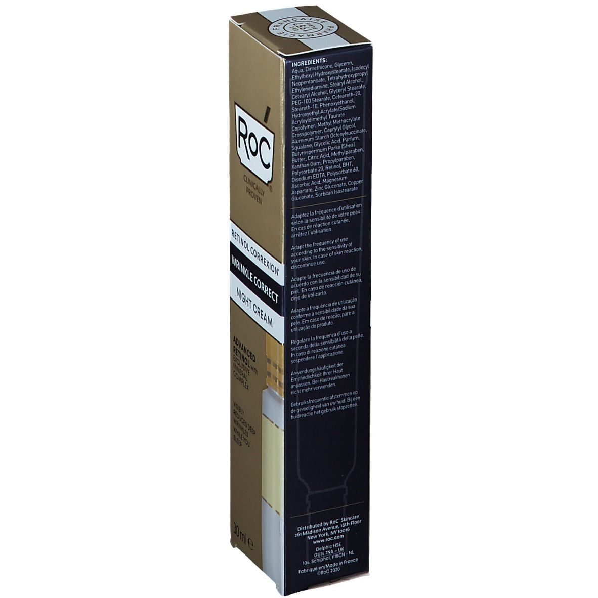 RoC® RETINOL CORREXION® Faltenkorrektur-Nachtcreme