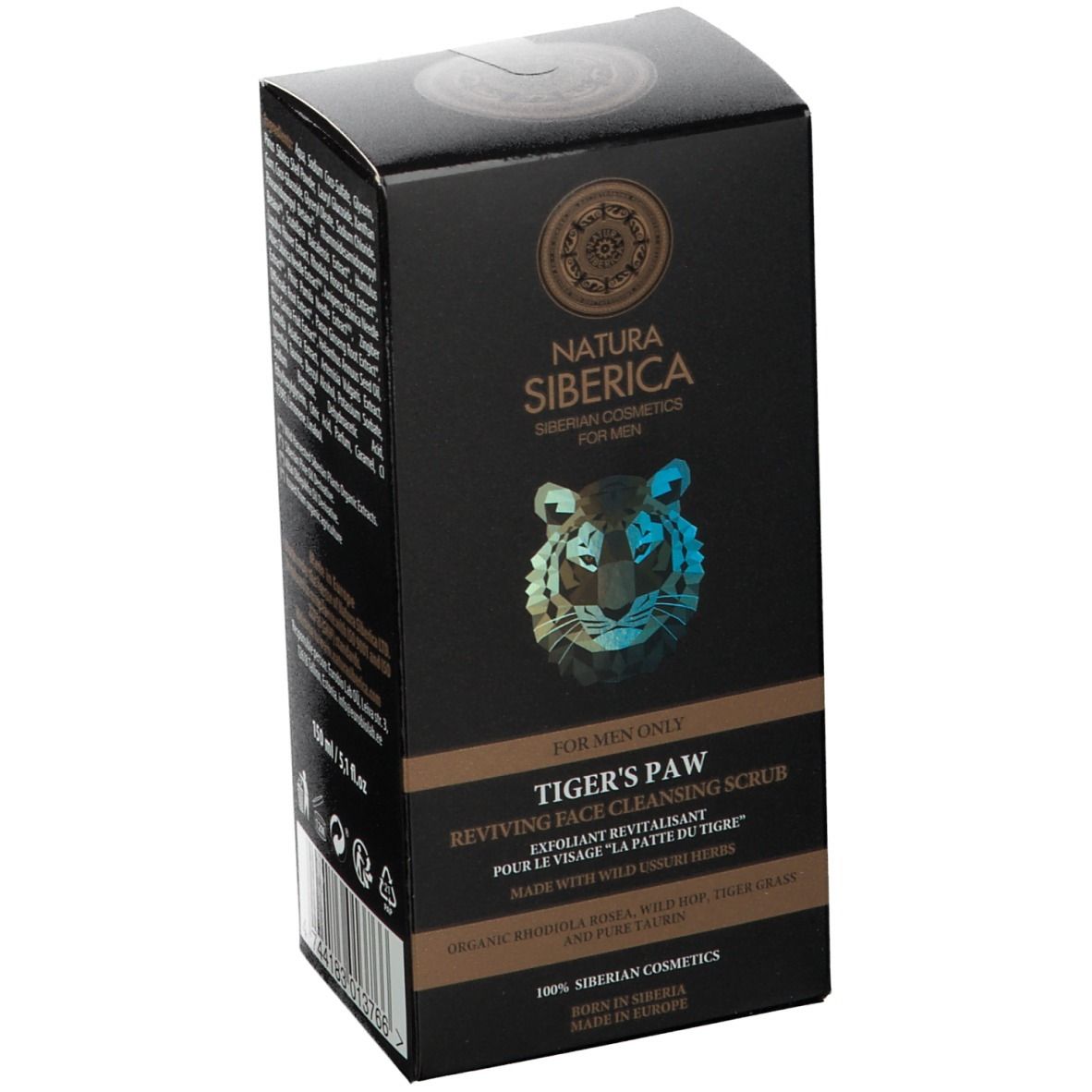 Natura Siberica Exfoliant revitalisant pour le visage Patte du tigre