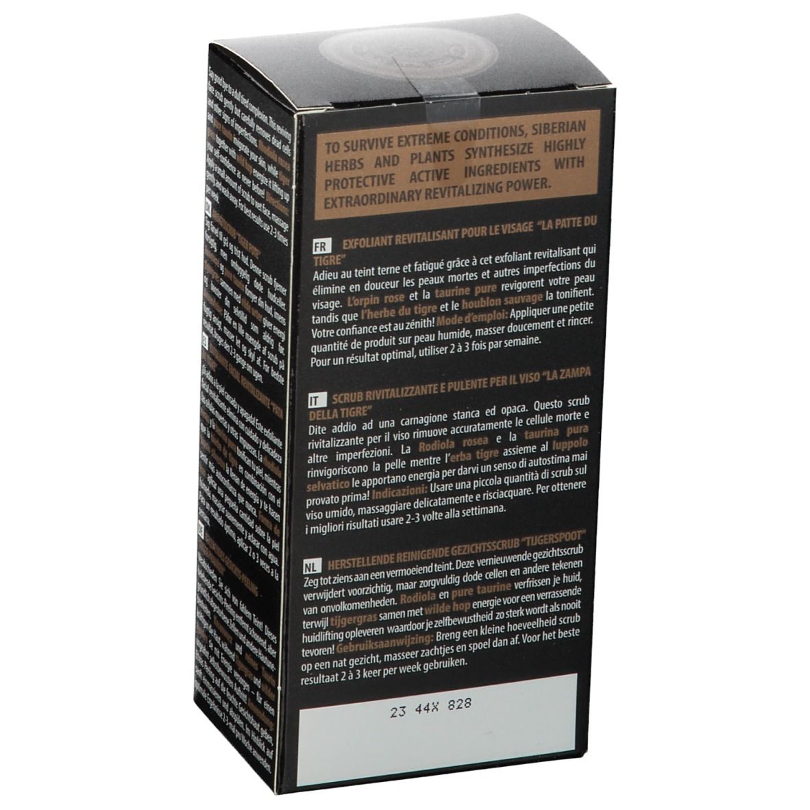 Natura Siberica Exfoliant revitalisant pour le visage Patte du tigre