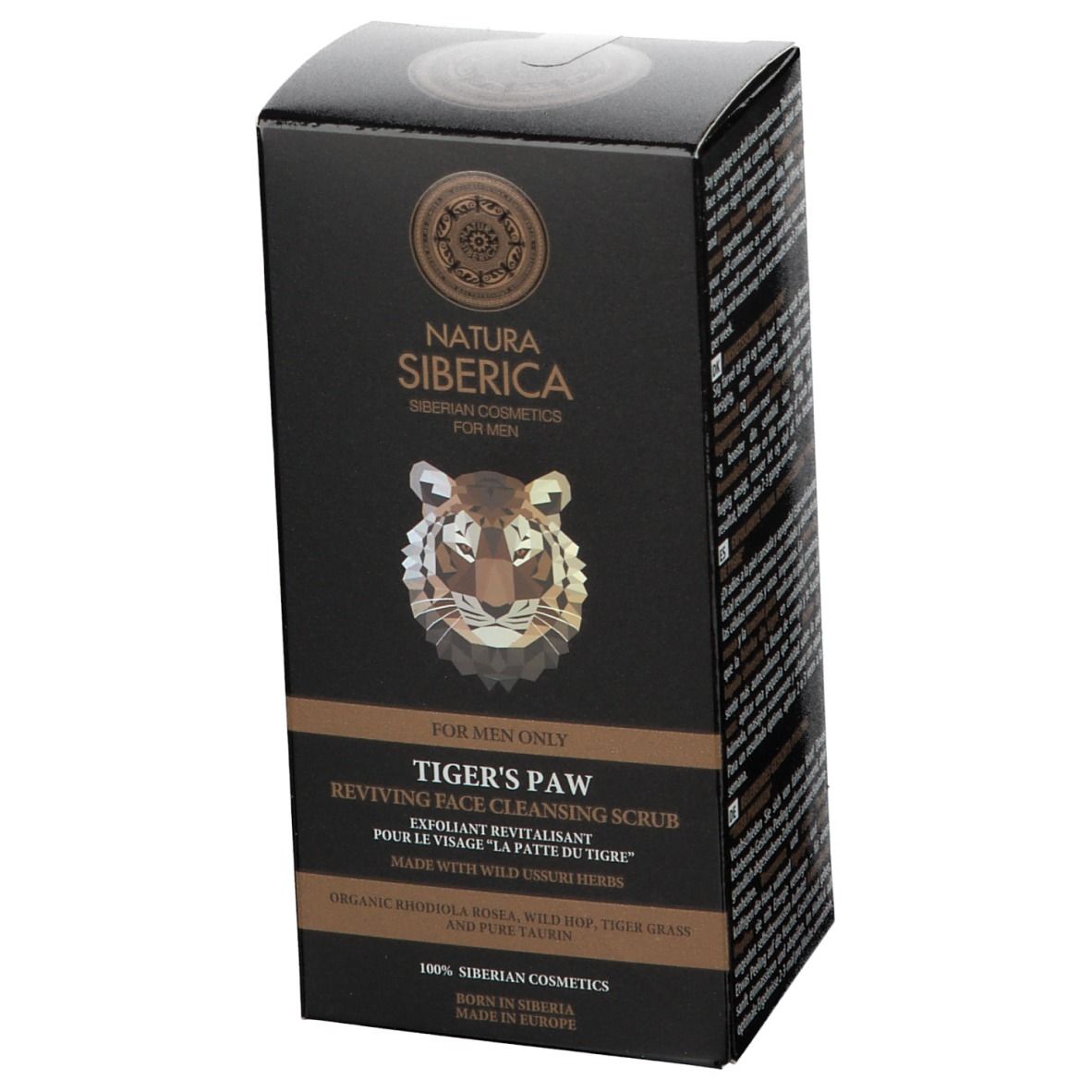 Natura Siberica Exfoliant revitalisant pour le visage Patte du tigre