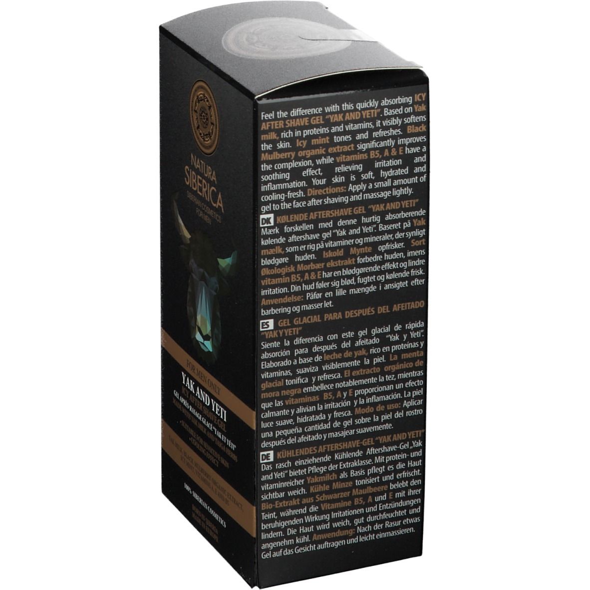 Natura Siberica Gel Après-Rasage Glacé Yak et Yéti