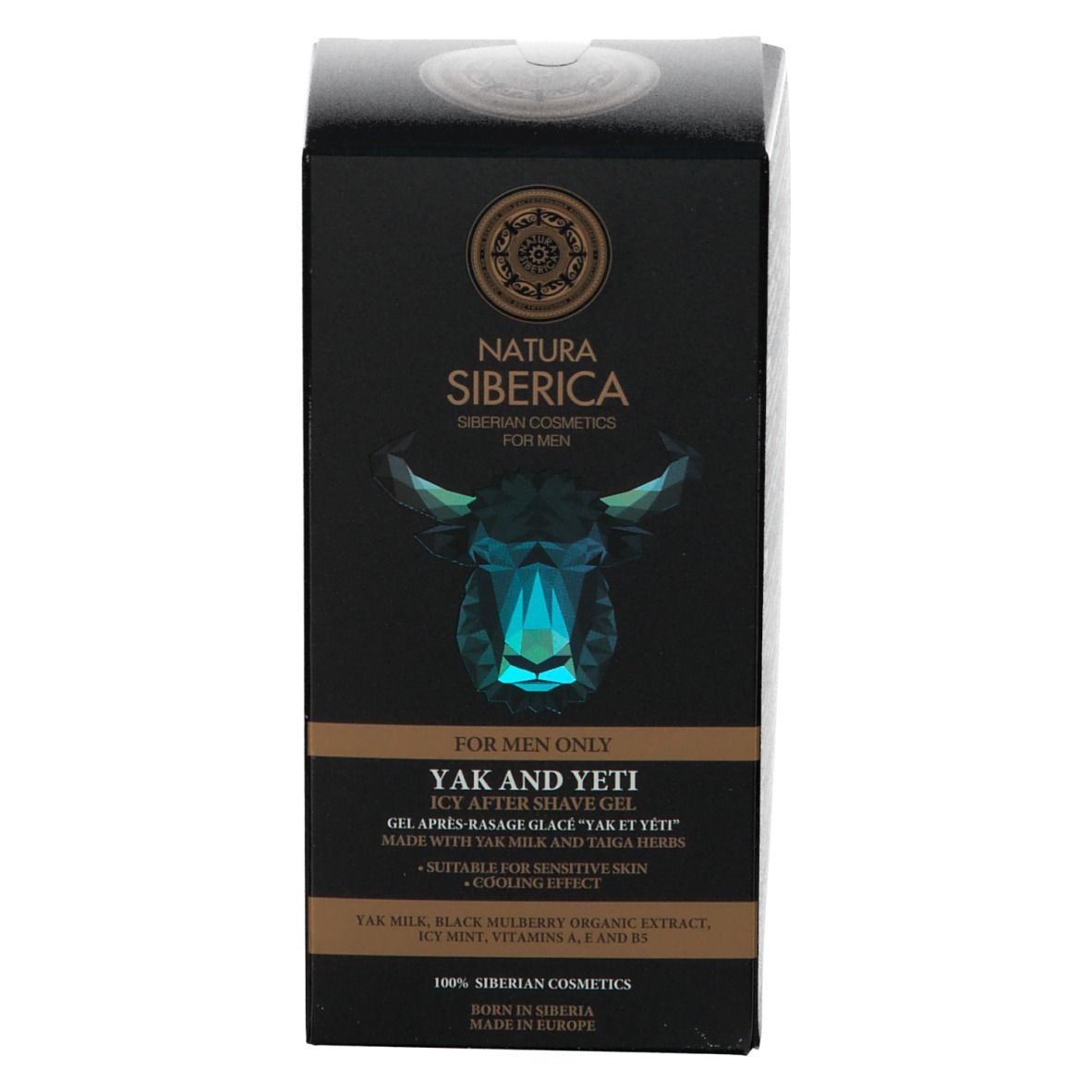 Natura Siberica Gel Après-Rasage Glacé Yak et Yéti