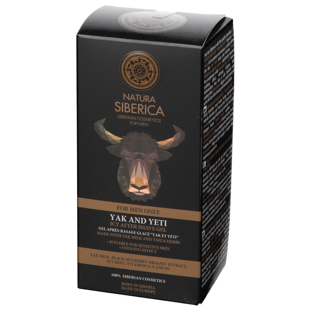 Natura Siberica Gel Après-Rasage Glacé Yak et Yéti