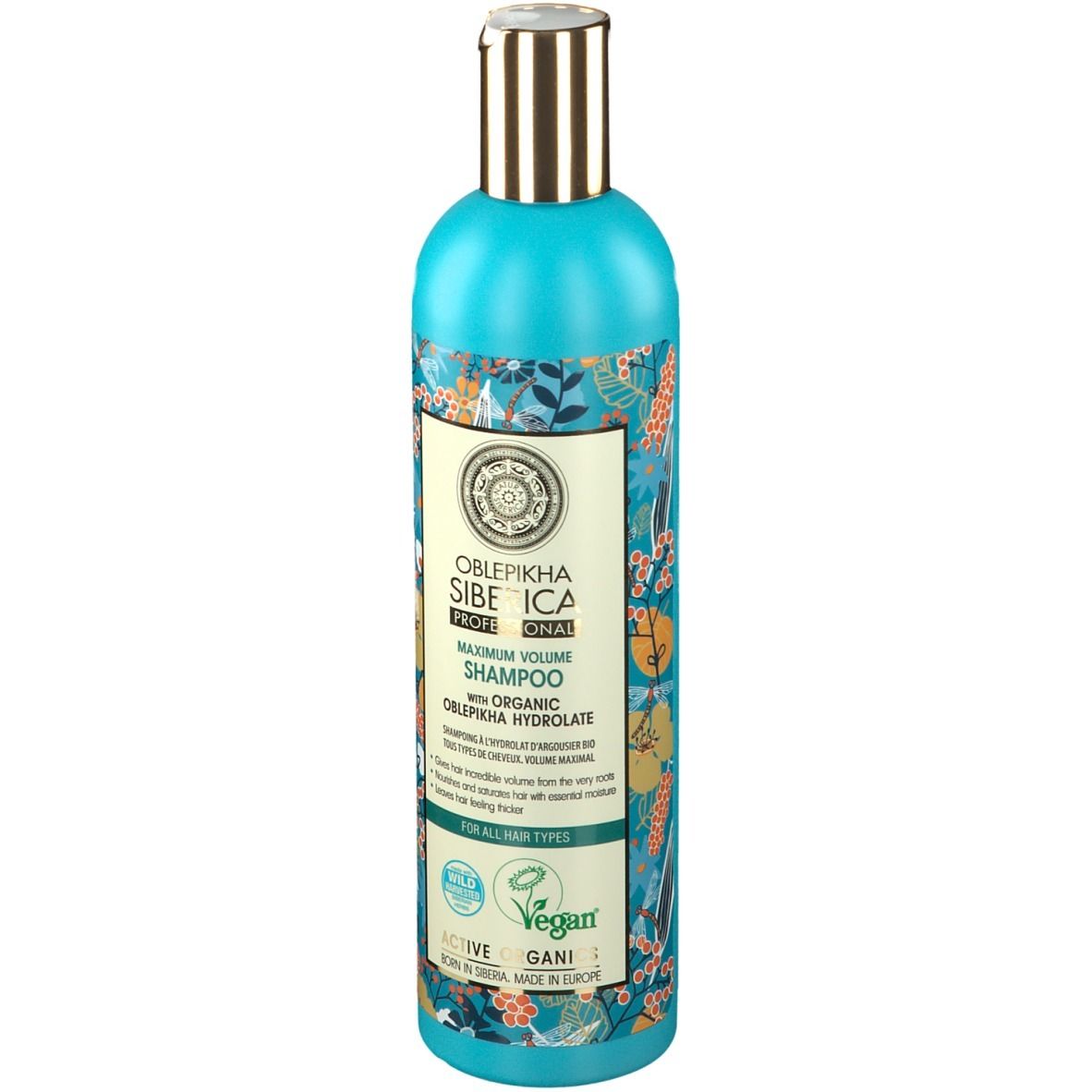 Natura Siberica Oblepikha Shampooing à l'Hydrolat d'Argousier Bio