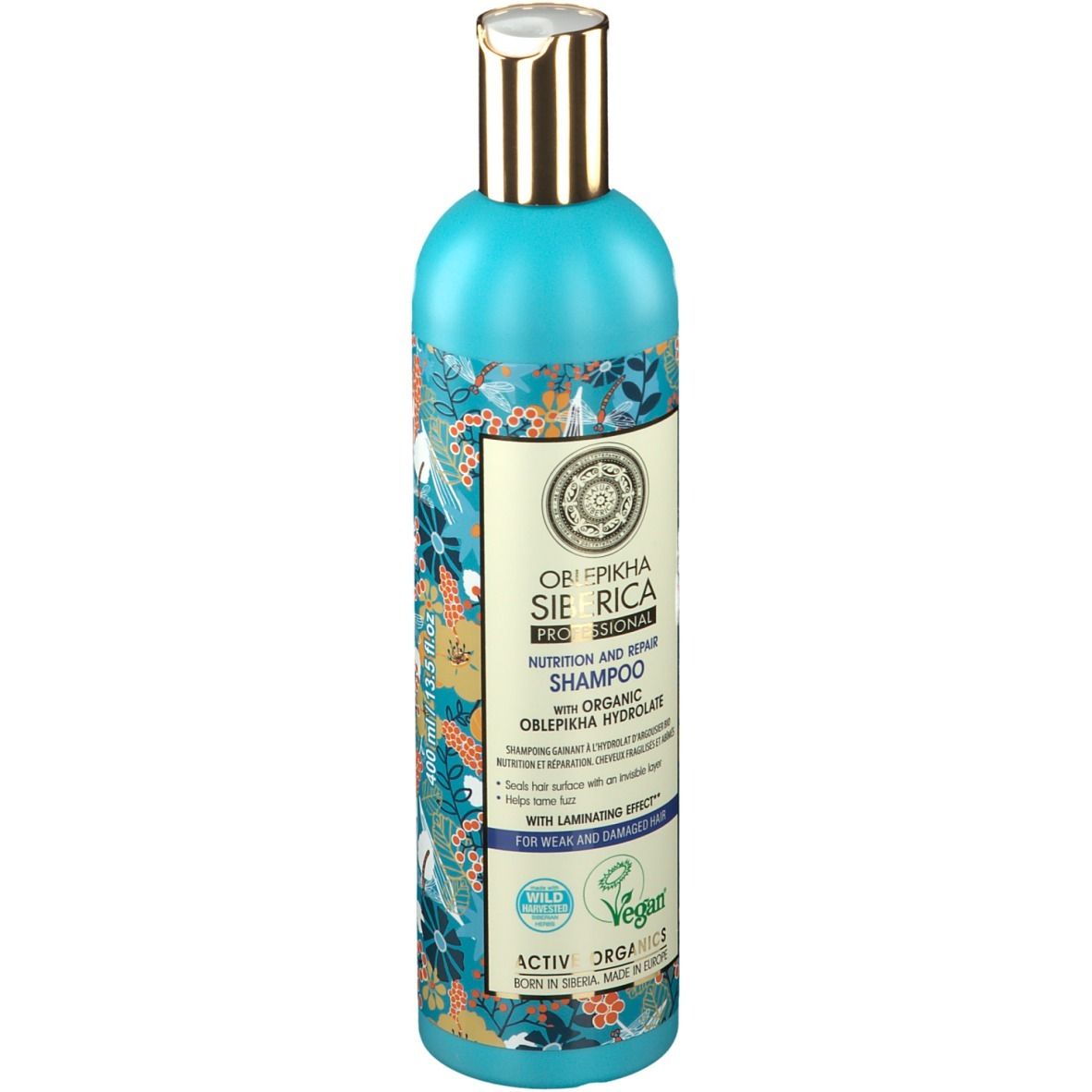 Natura Siberica Oblepikha Shampooing à l'Hydrolat d'Argousier Bio