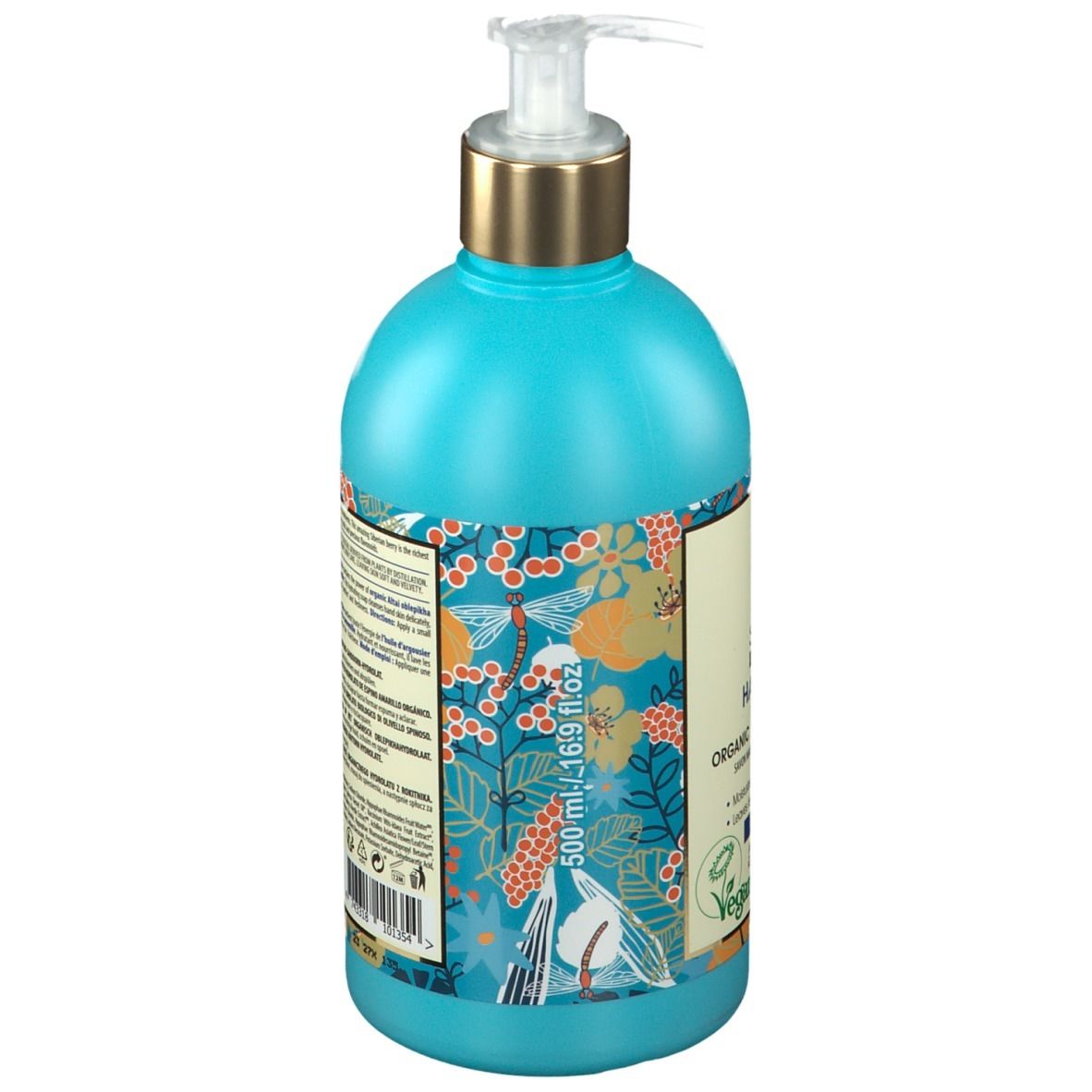 Natura Siberica Oblepikha Savon liquide Mains à l'Hydrolat d'Argousier Bio
