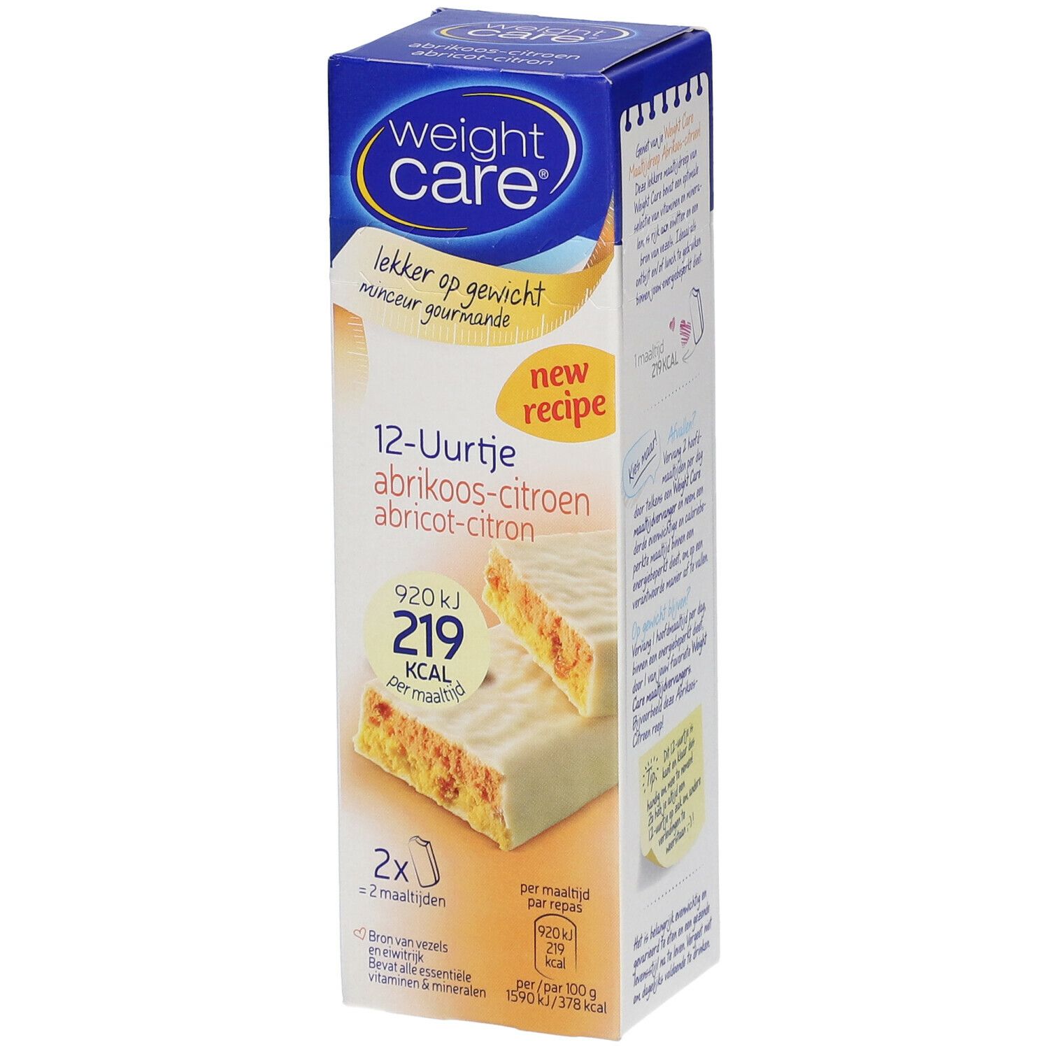 weight care® Aprikose-Zitronen Riegel