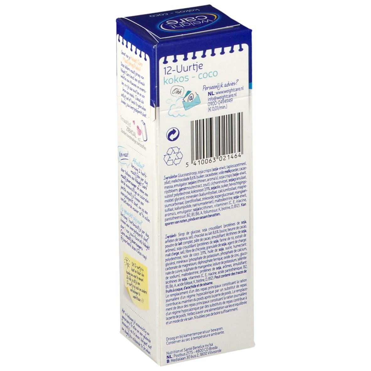 weight care® Barre minceur noix de coco