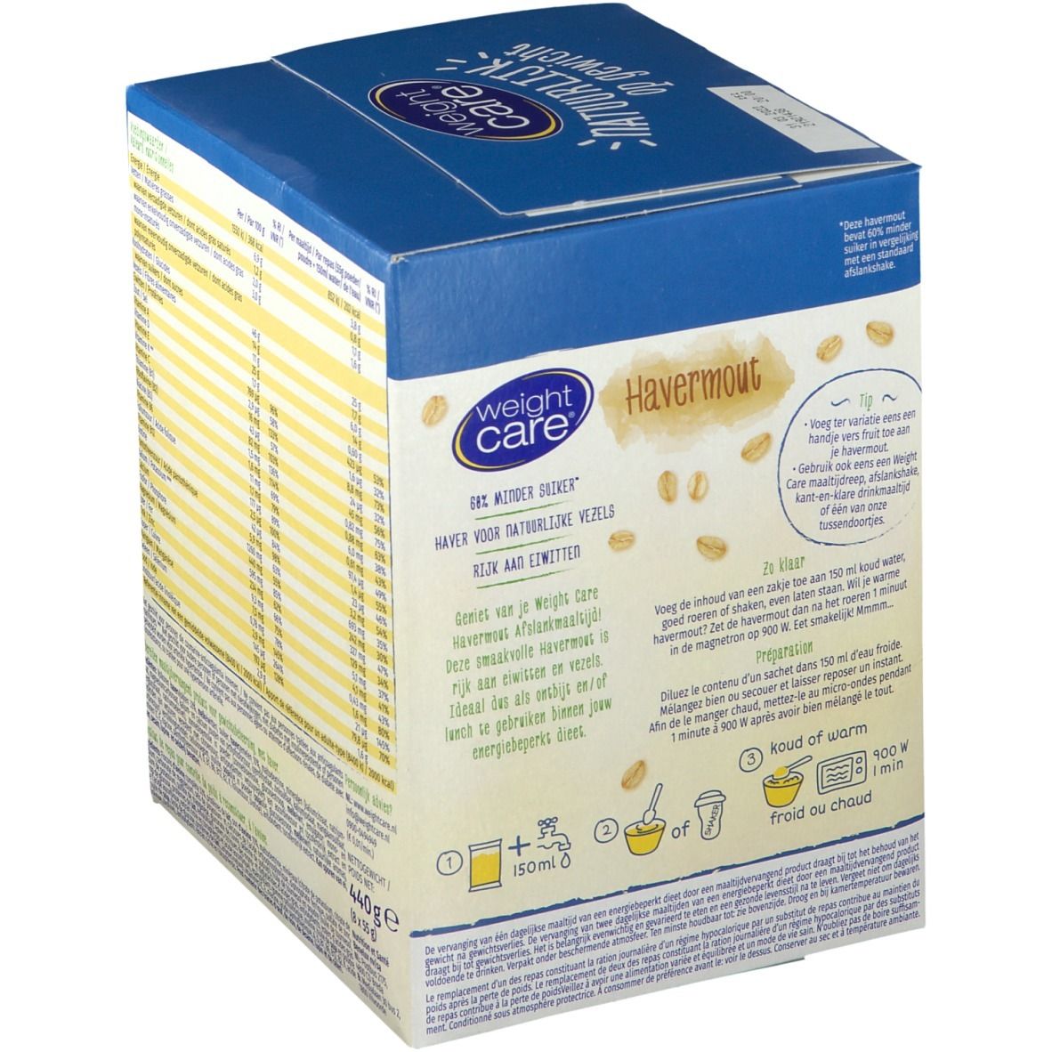 weight care® Repas perte de poids à l'avoine