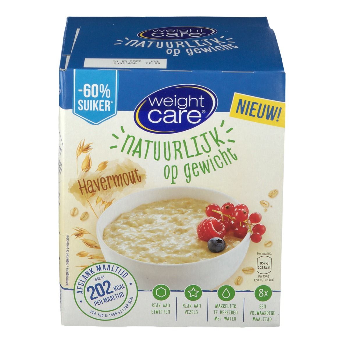 weight care® Repas perte de poids à l'avoine