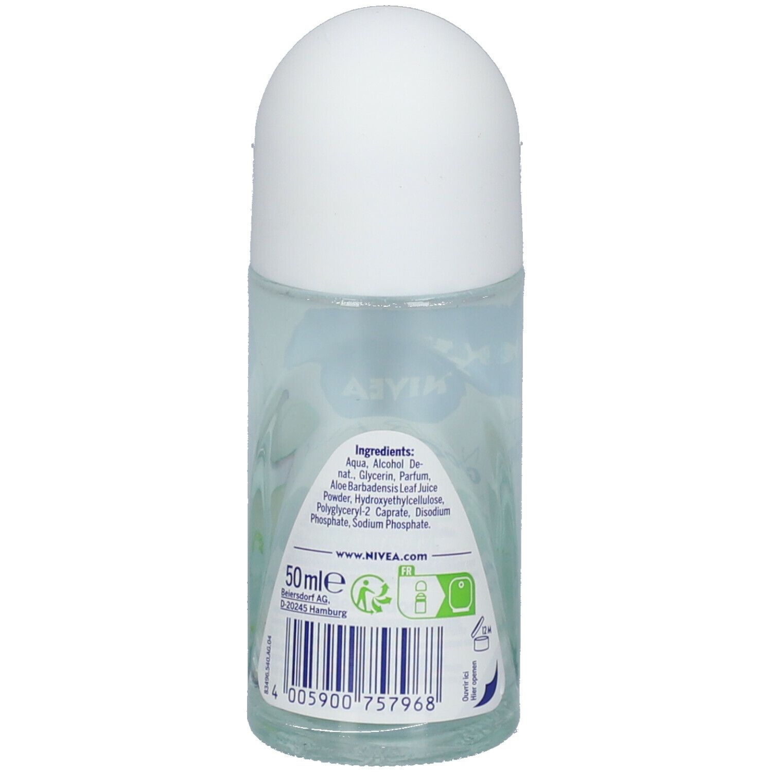 NIVEA NATURALLY GOOD Déodorant Roll-On 24h Bio Aloe Vera