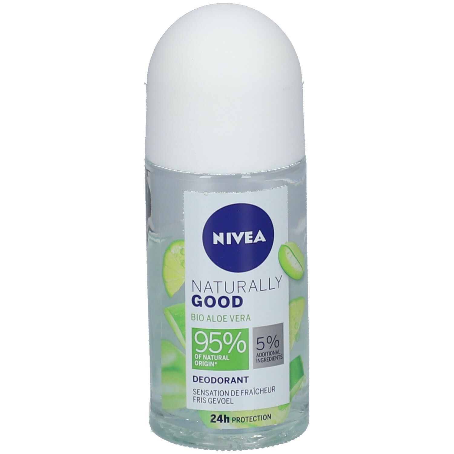 NIVEA® Naturally Good Roll-On mit Bio Aloe Vera