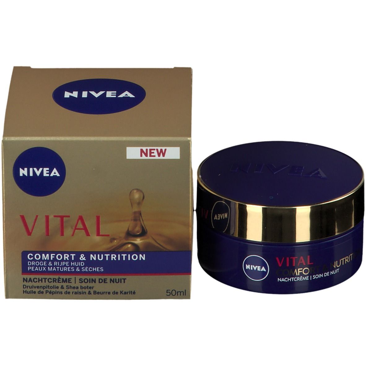 NIVEA® Vital Comfort & Nutrition Soin de Nuit