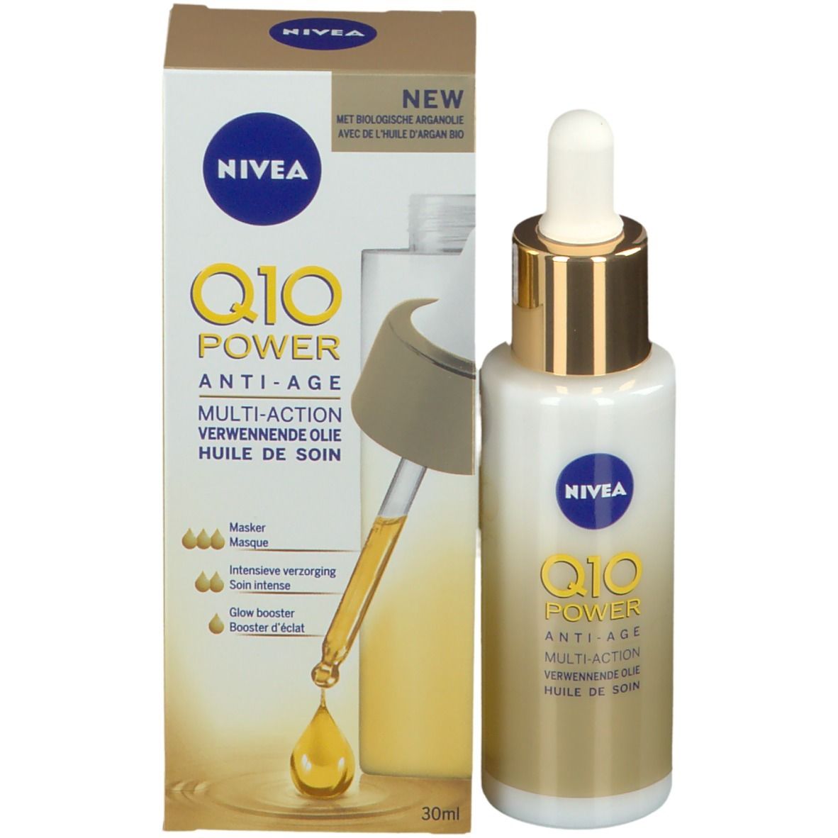NIVEA Q10 Power Anti-Age Multi-Action Huile de soin