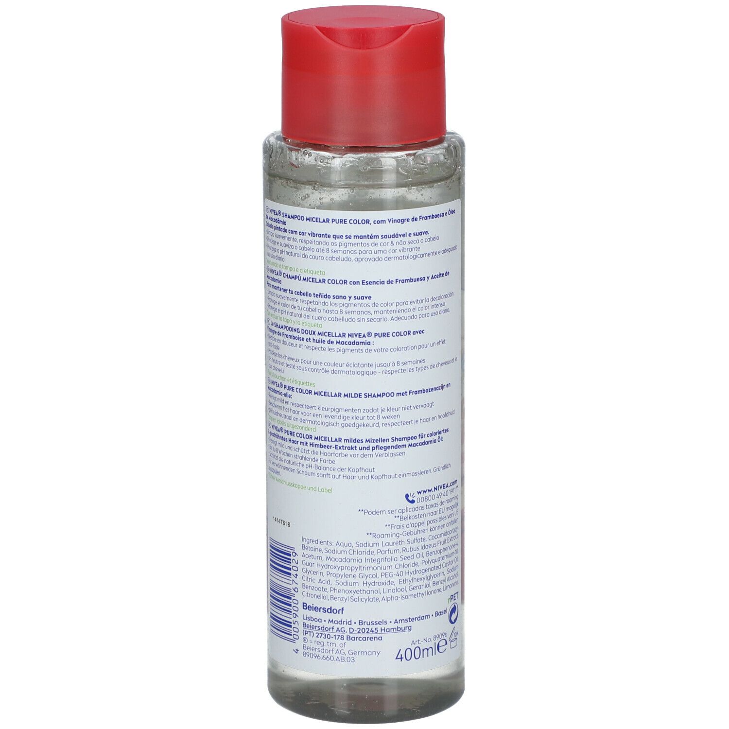 NIVEA SHAMPOOING DOUX PURE COLOR MICELLAR
