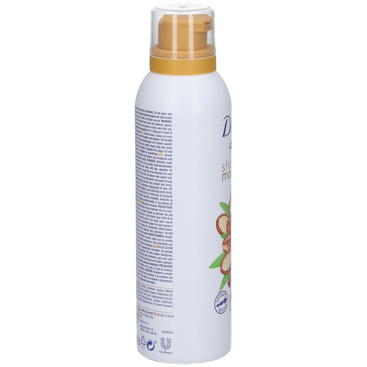 Dove Mousse de Douche Huile d'argan