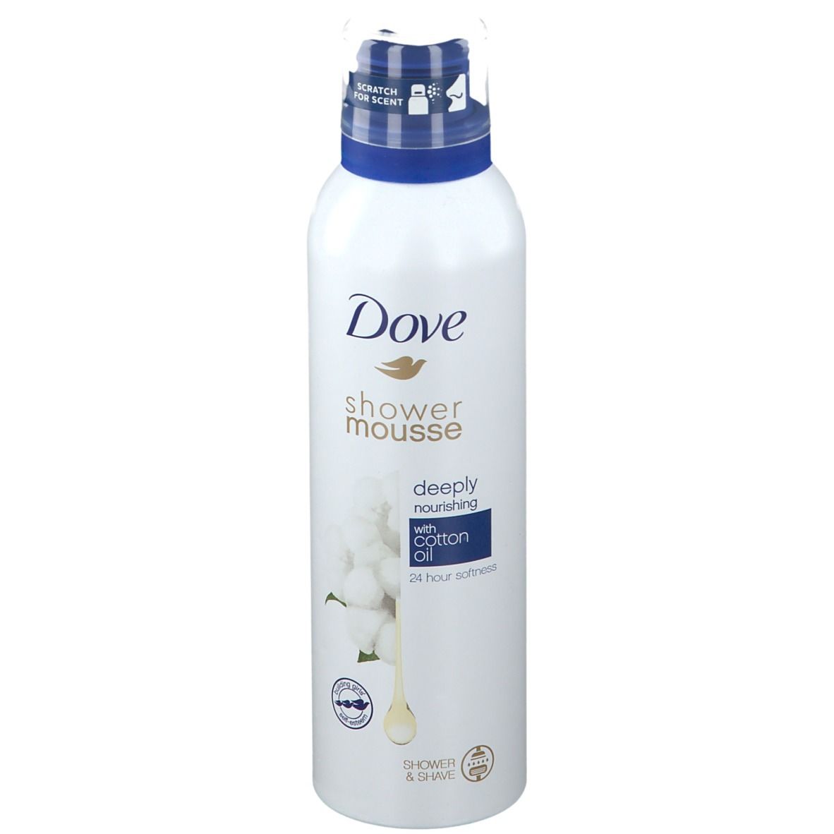 Dove Mousse de douche Cottonoil