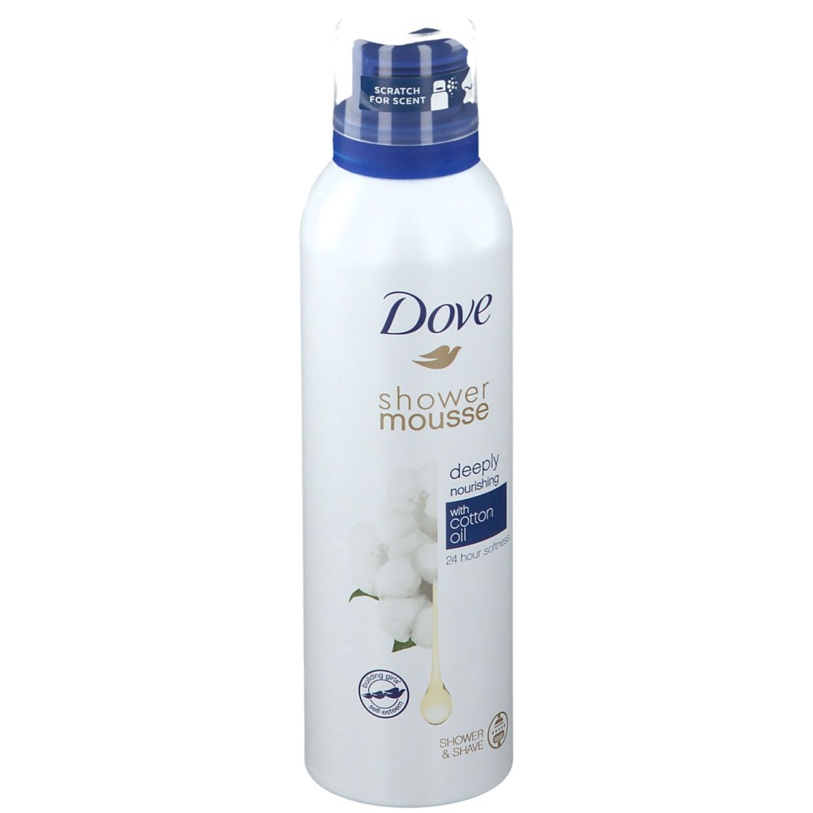 Dove Mousse de douche Cottonoil